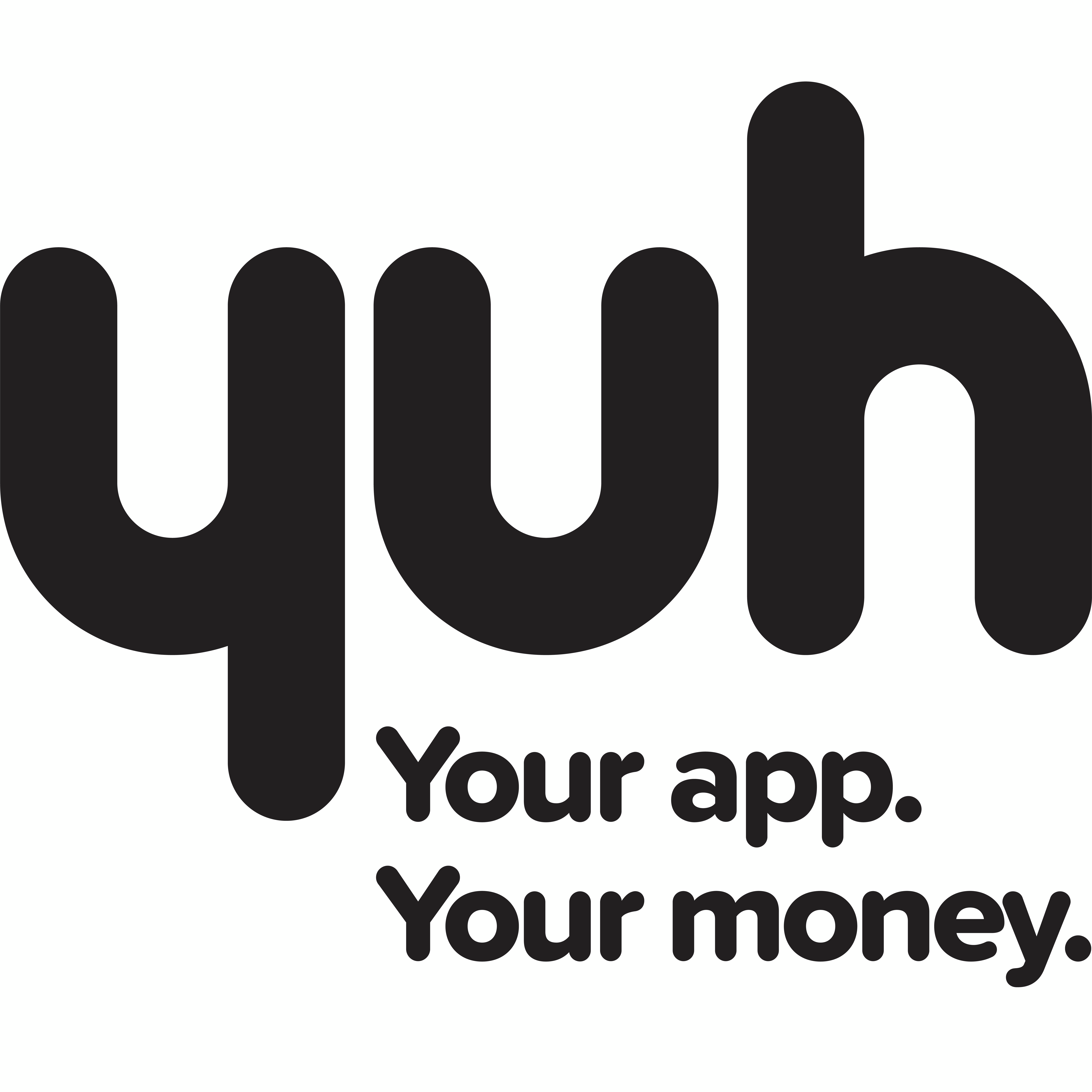 Yuh Logo Single-Claim-ENG Black CMYK-7681x7681-65714c56-40d3-4568-9e8d-8b7794c16e9d