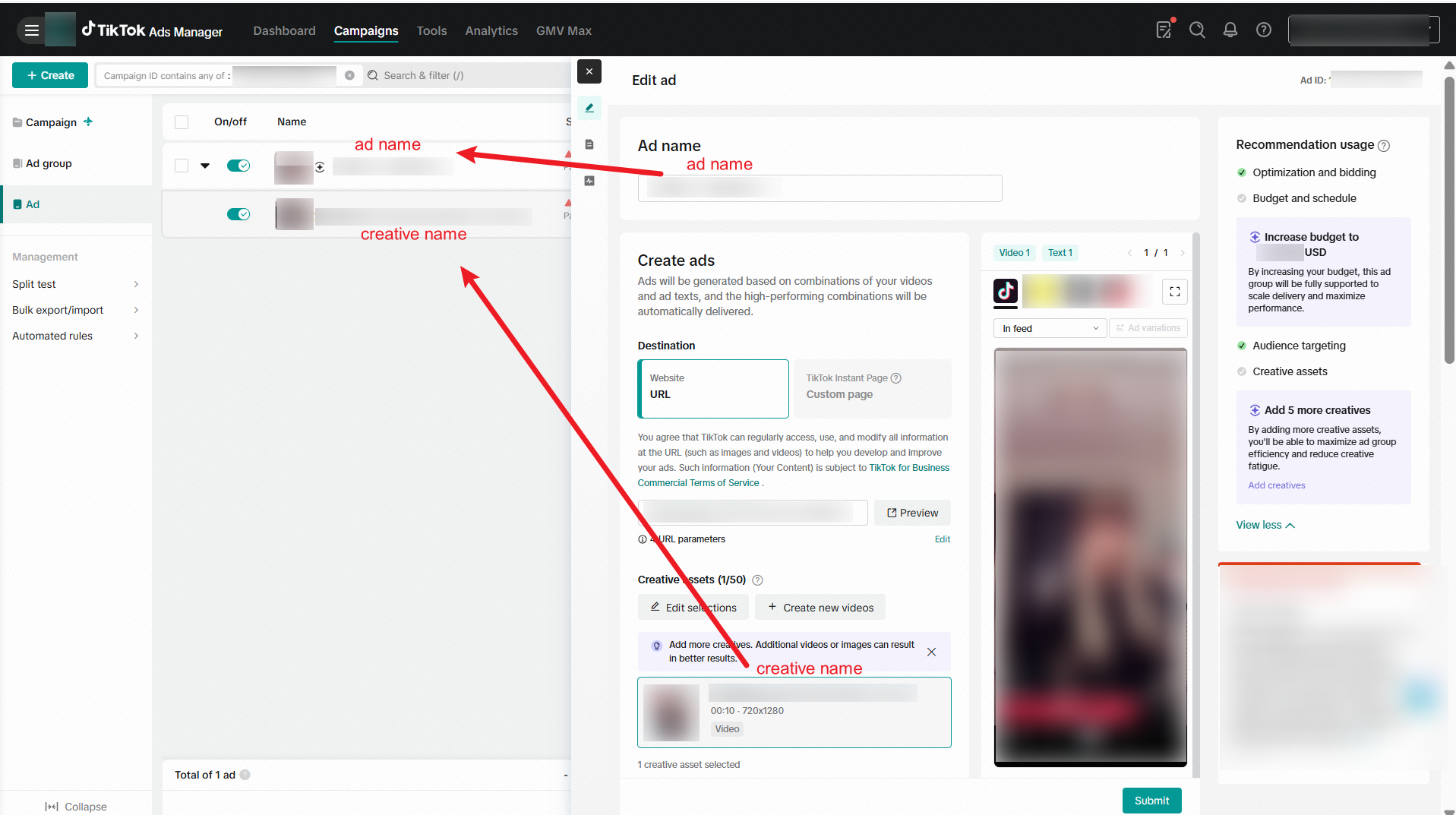 Smart+ reporting - screenshot