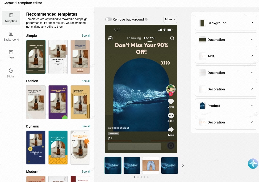 Catalog editor - screenshot