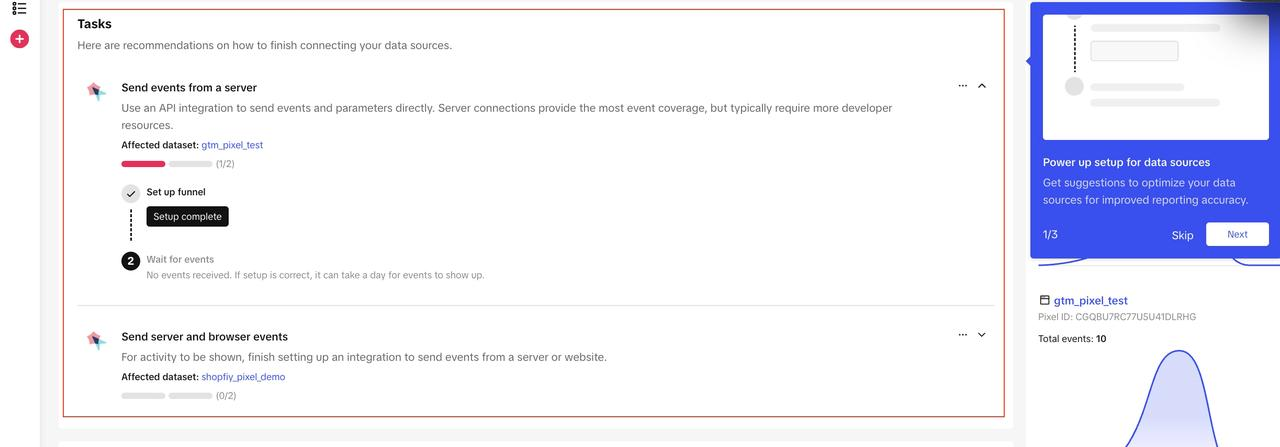 Event Manager Home Page