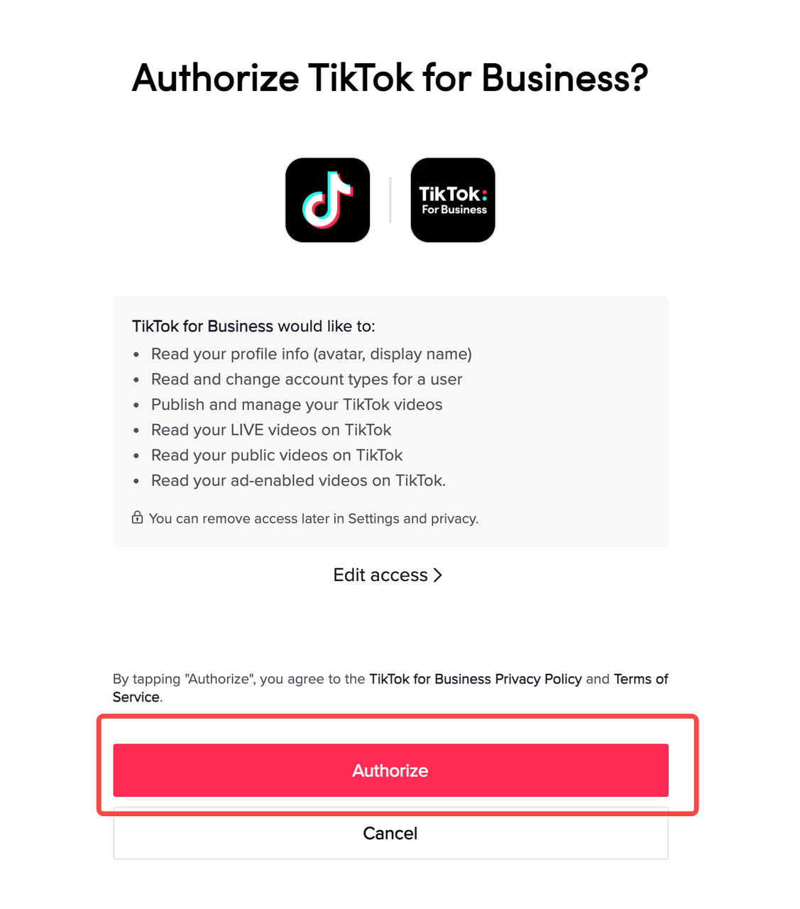 Business Account Audience | TikTok Ads Manager