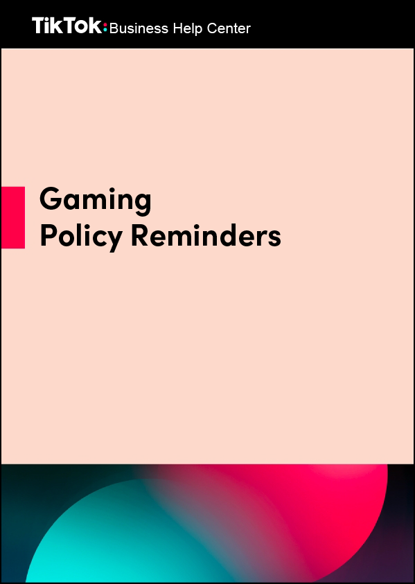 欧洲和以色列 (EUI) 广告政策(按行业划分 - 游戏手册)