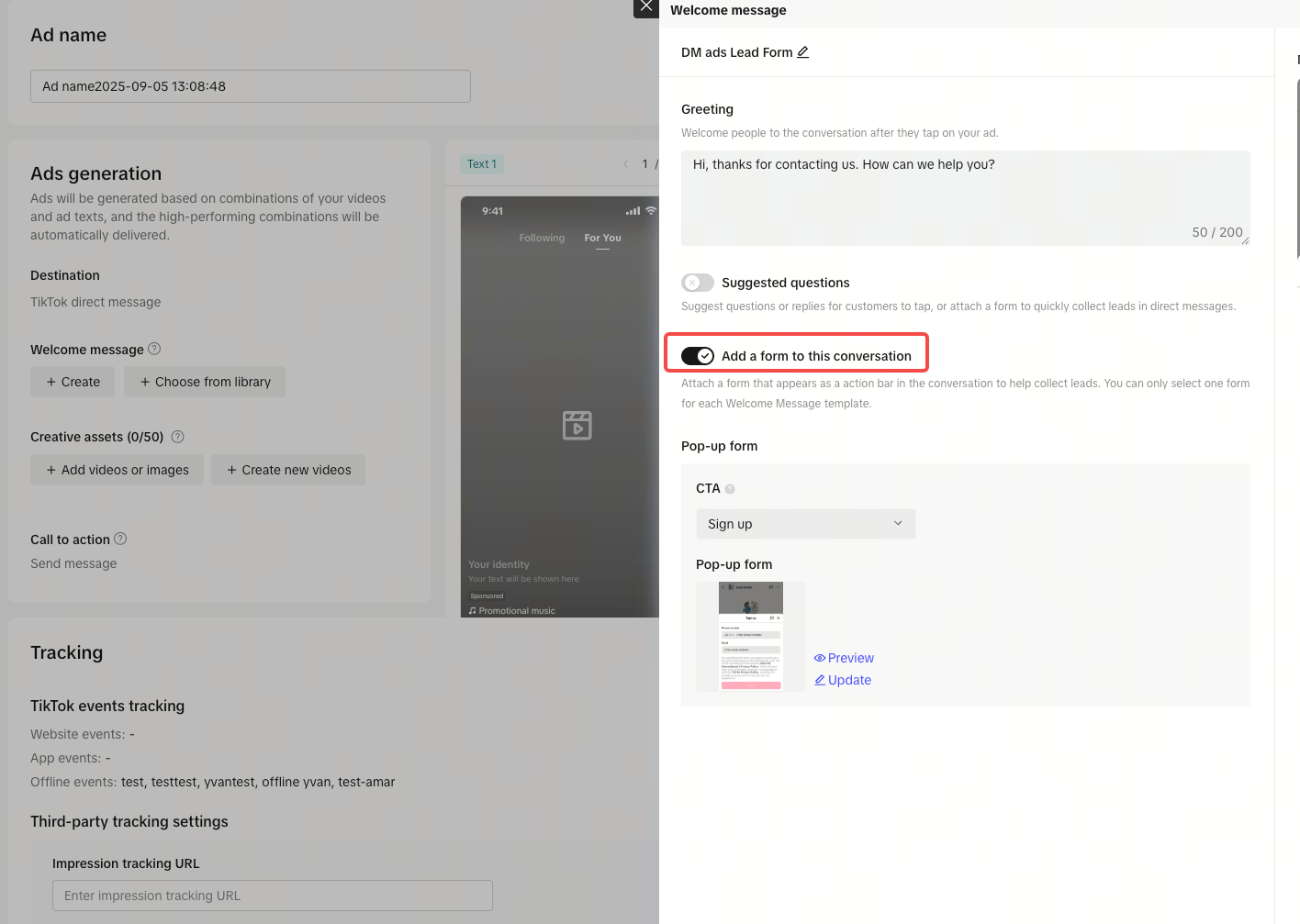 About the lead optimization goal - example 2