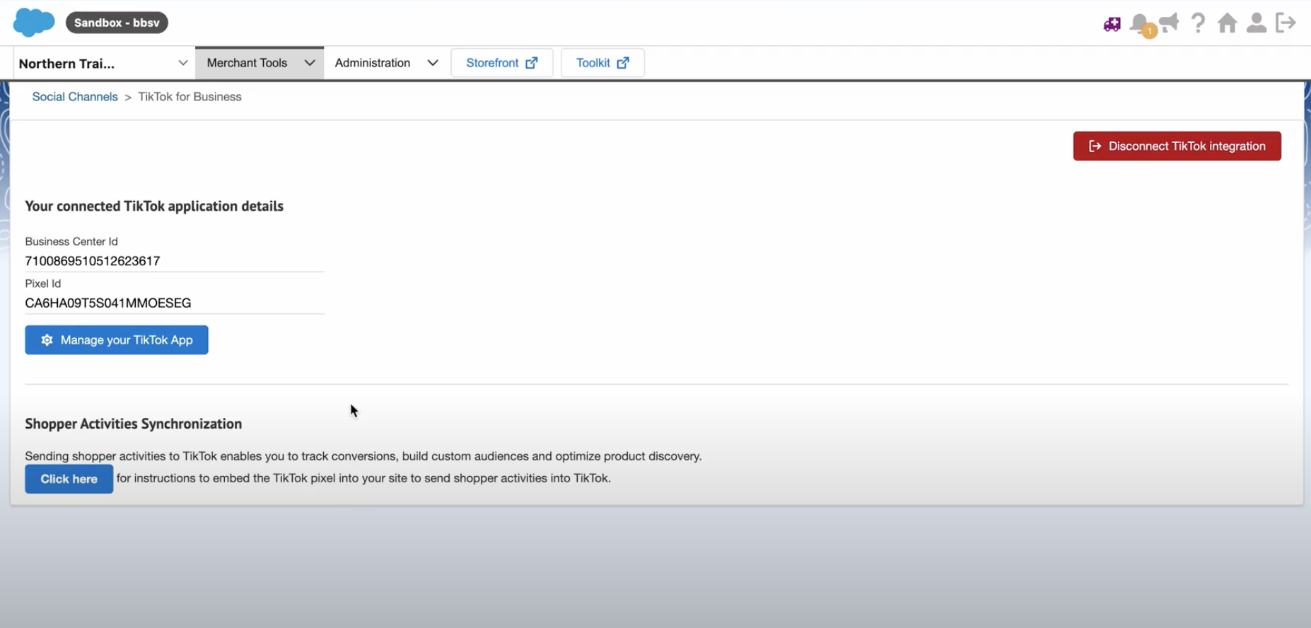 Salesforce Commerce Cloud Pixel + 目录设置指南上的 TikTok
