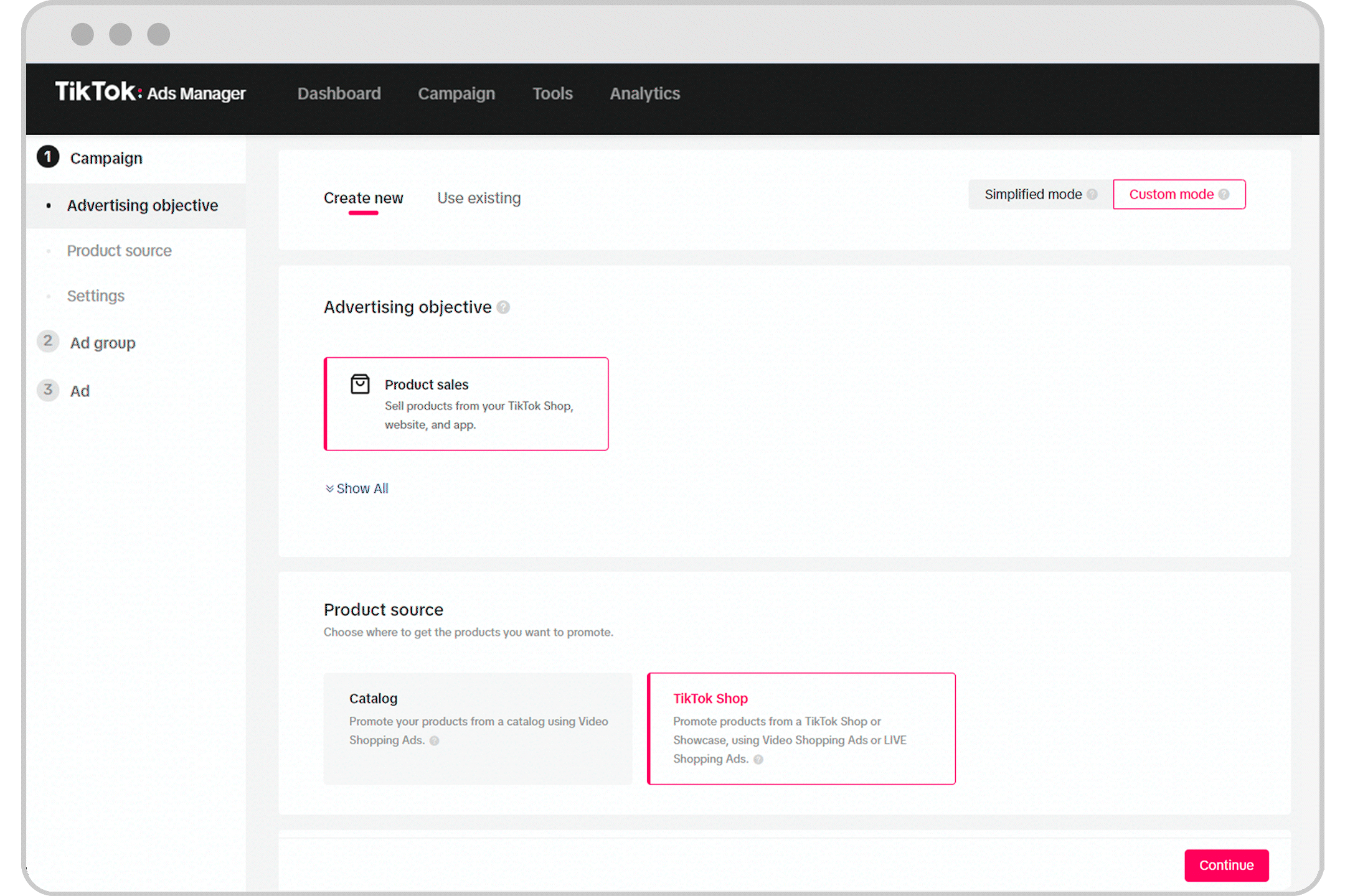 Create and publish your ads GIF