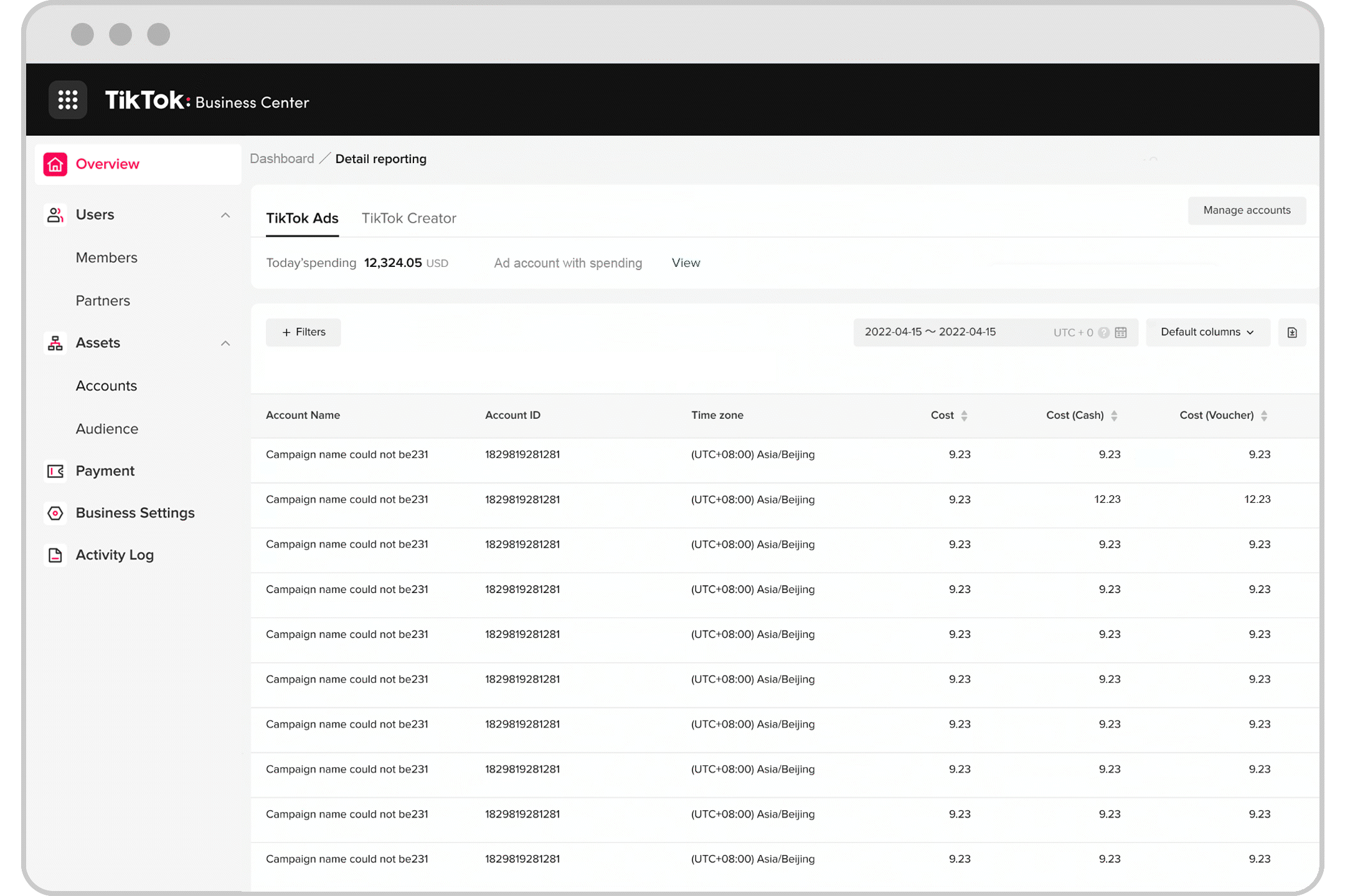 How to Use Overview - accounts