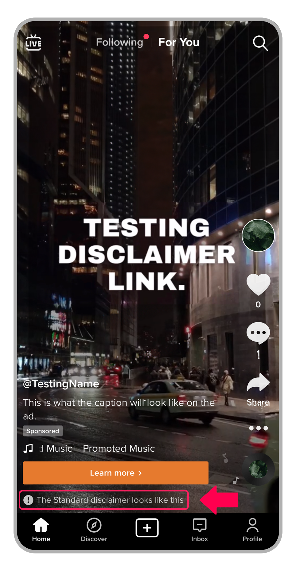 Add Disclaimers to Ads | TikTok Ads Manager