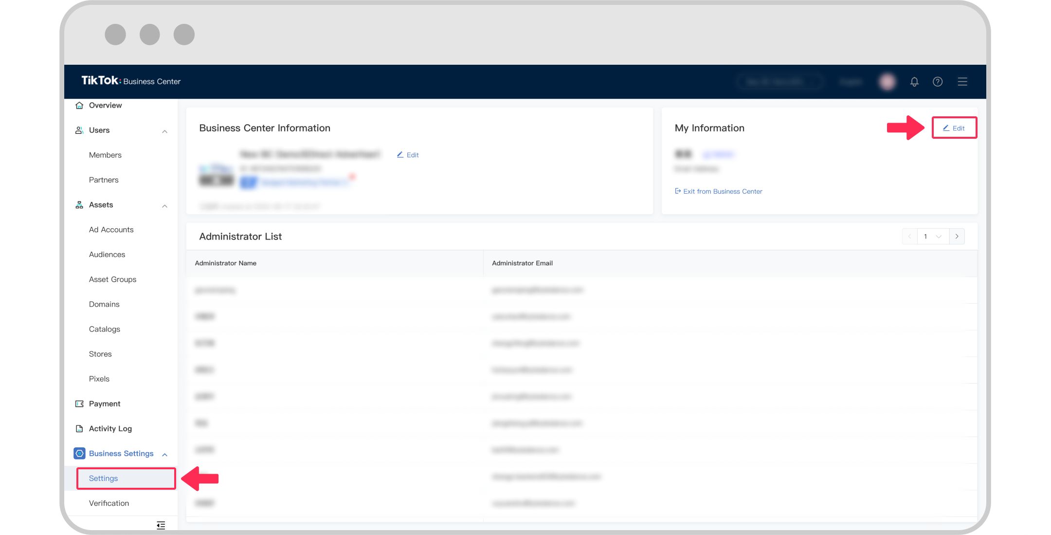 Agency Business Center Settings-edit my info-JPG