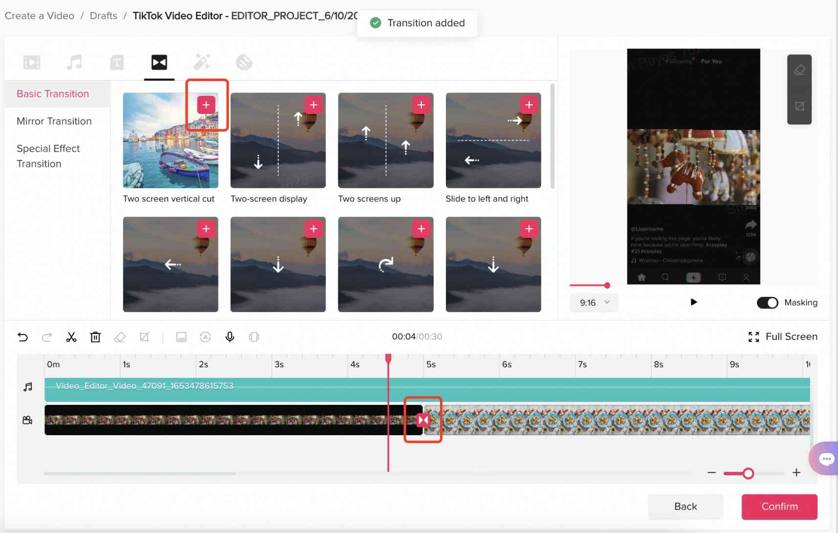 How to edit your assets in the TikTok Video Editor | TikTok Ads Manager