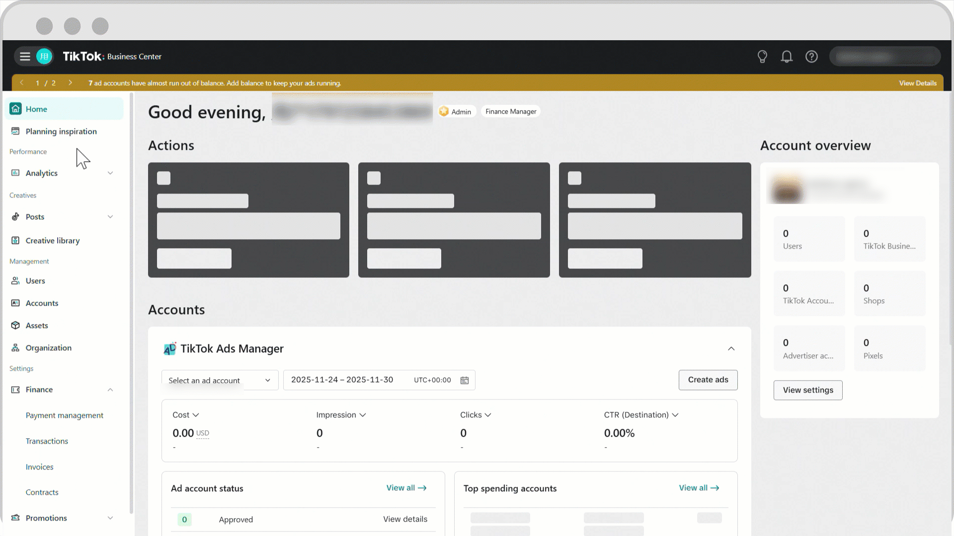 How to edit your Business Center's permissions to a TikTok account linked as ad delivery assets How to edit your Business Center's permissions to a TikTok account linked as ad delivery assets