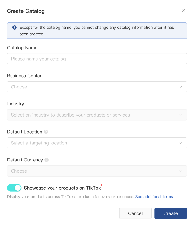 TikTok's Catalog Listing Ads-New Catalog