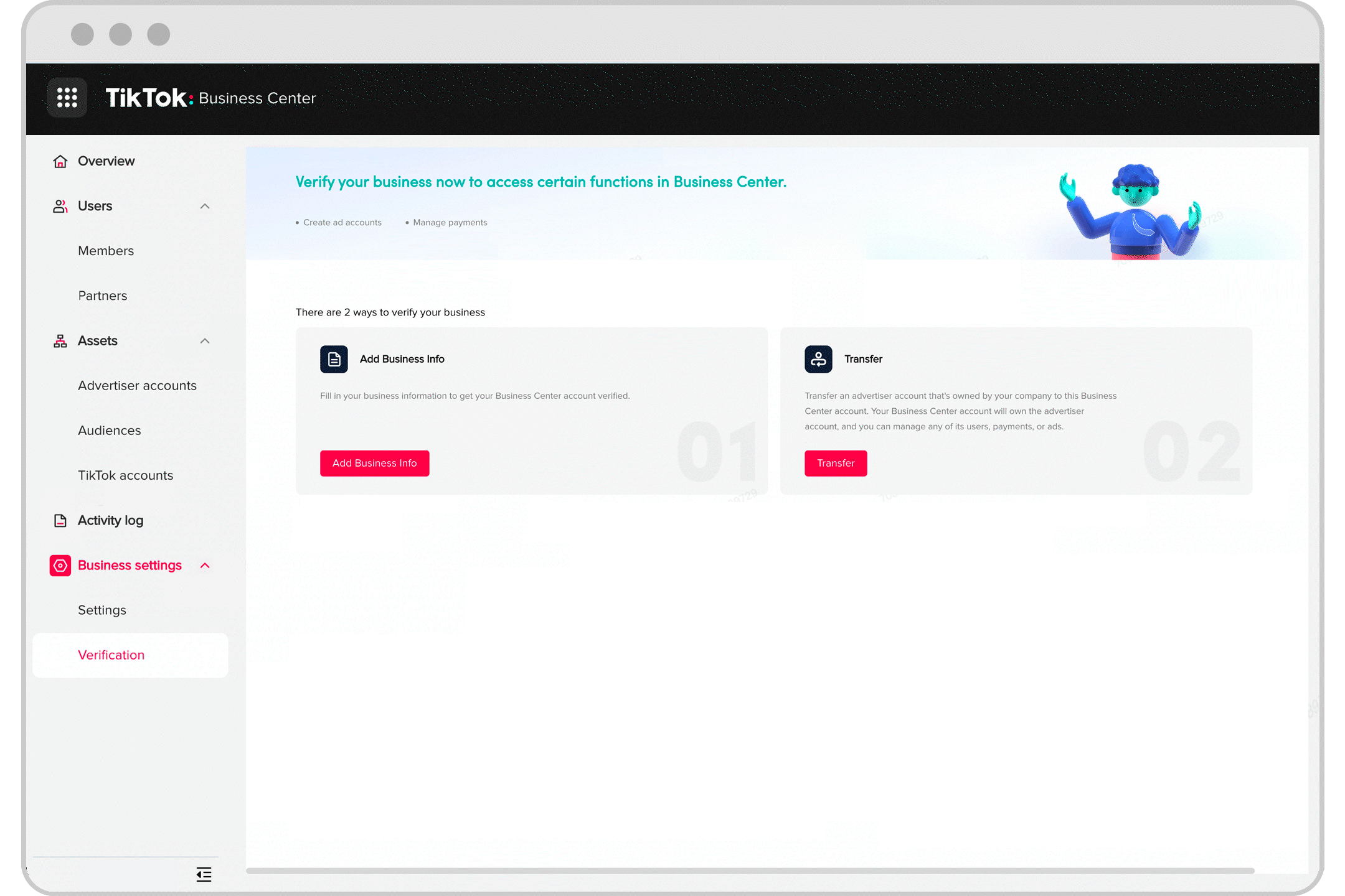 How do I set up ads for multiple clients GIF
