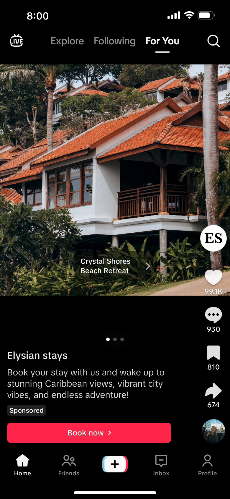 Catalog Carousel - Travel Ads Creative Formats GIF