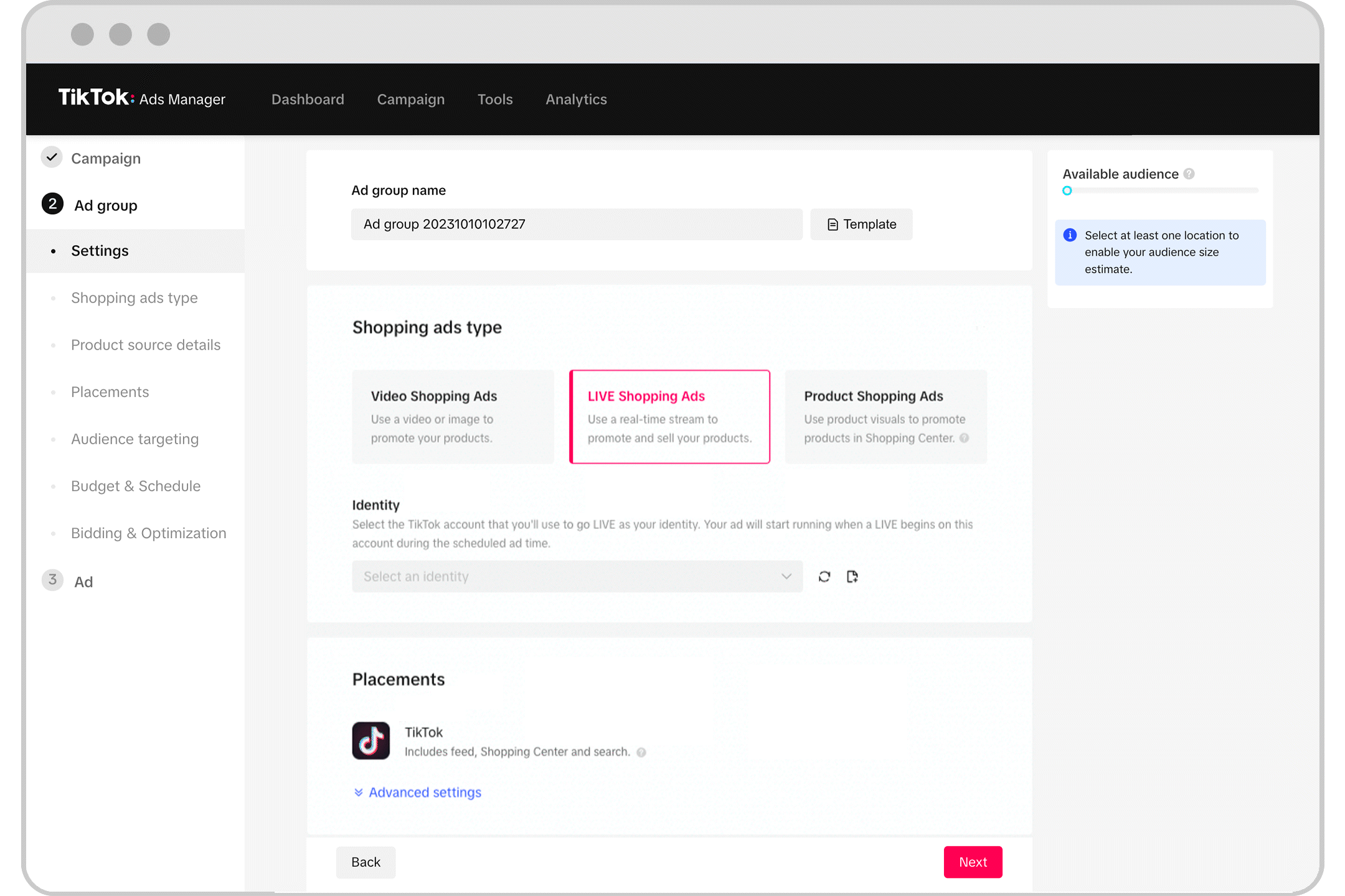 Product Sales Advertising Objective Tiktok Ads Manager Product Sales Advertising Objective Tiktok Ads Manager