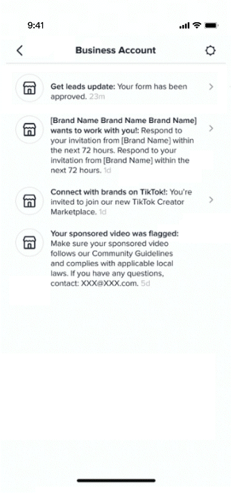 如何设置从企业帐户生成潜在客户