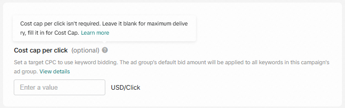 Search Ads Cost Cap Bidding