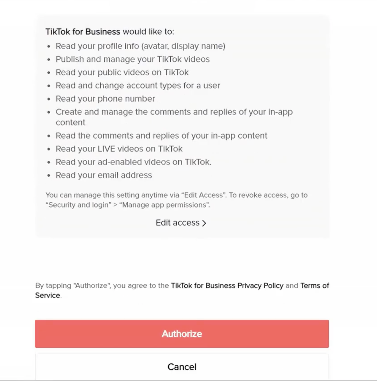 TikTok on VTEX 设置指南