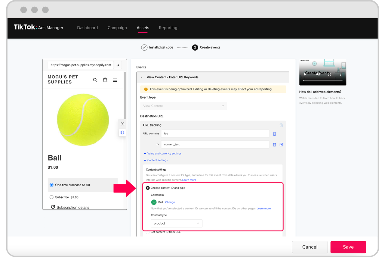 Standard Events and Parameters 2