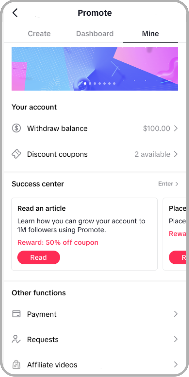 How to Promote Creator videos for your TikTok Shop - Promote Dashboard