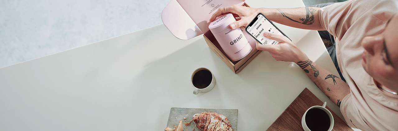 Grind Coffee banner