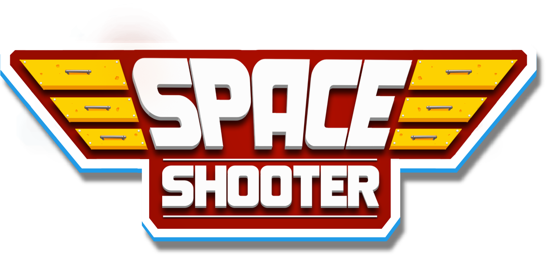 Space shooter logo