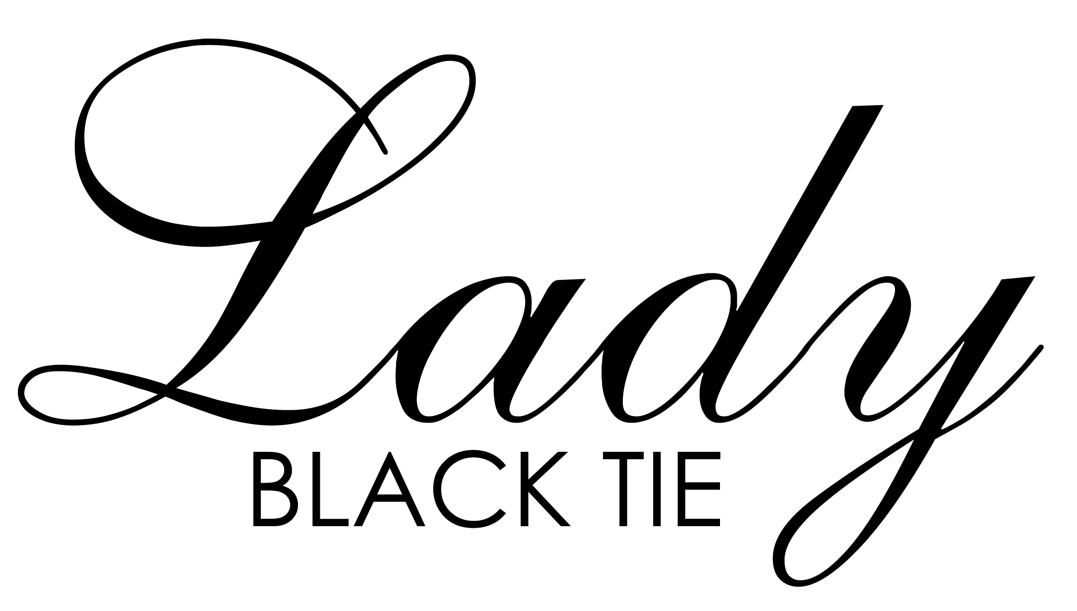 lady black tie 2