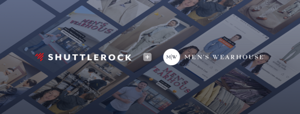 Men's wearhouse and Shuttlerock TikTok campaign photo