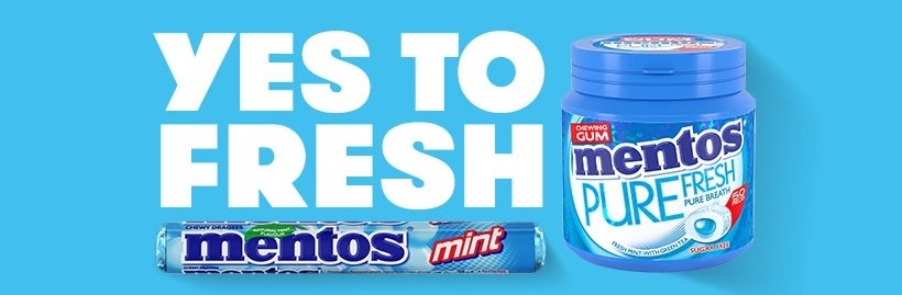 Mentos banner