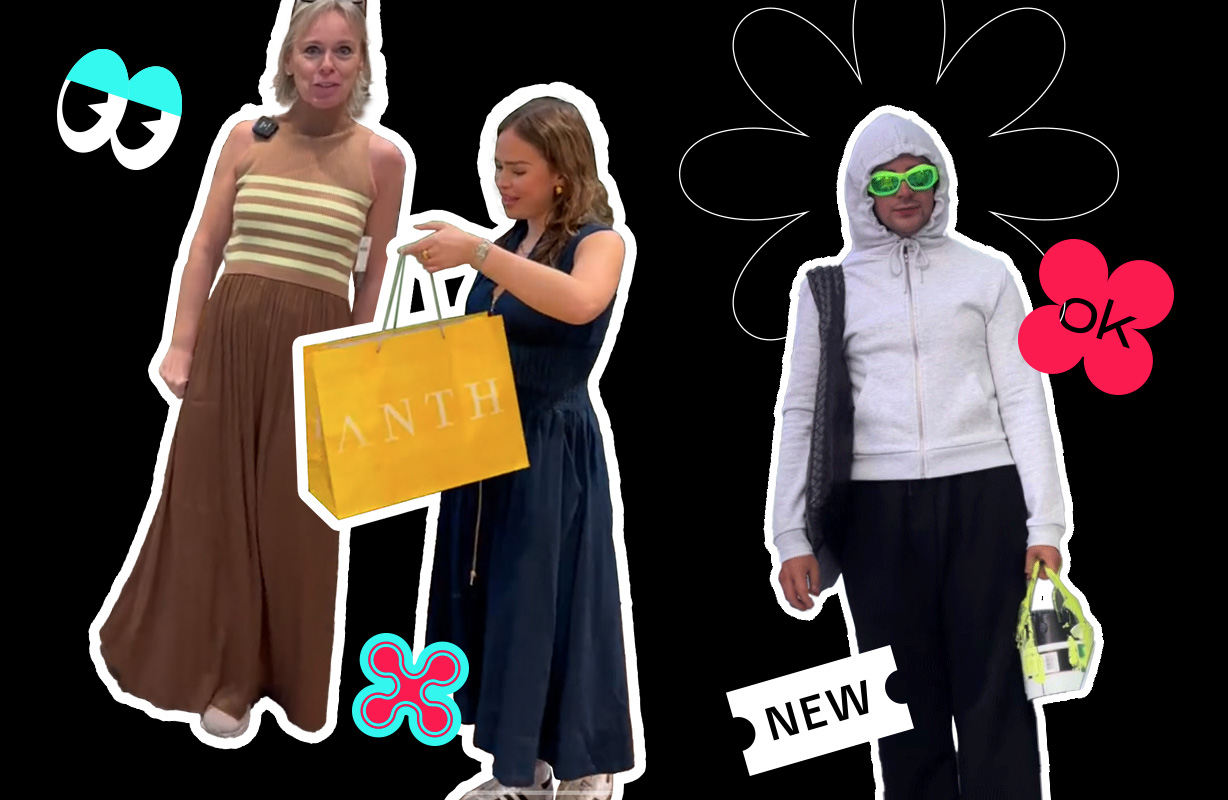 Shopping season glimmers image