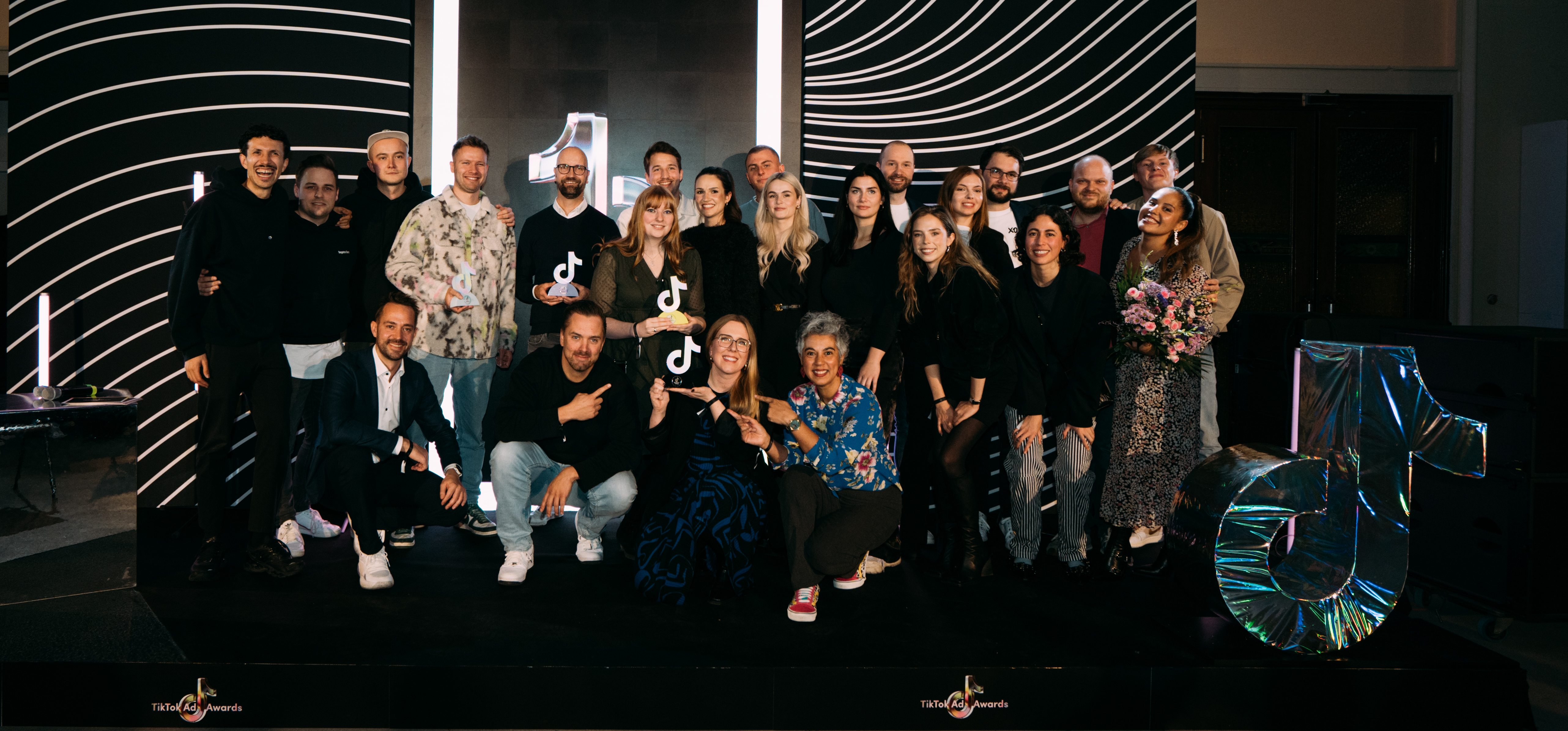 TikTok Ad Awards DACH 2023 Group Winner Picture