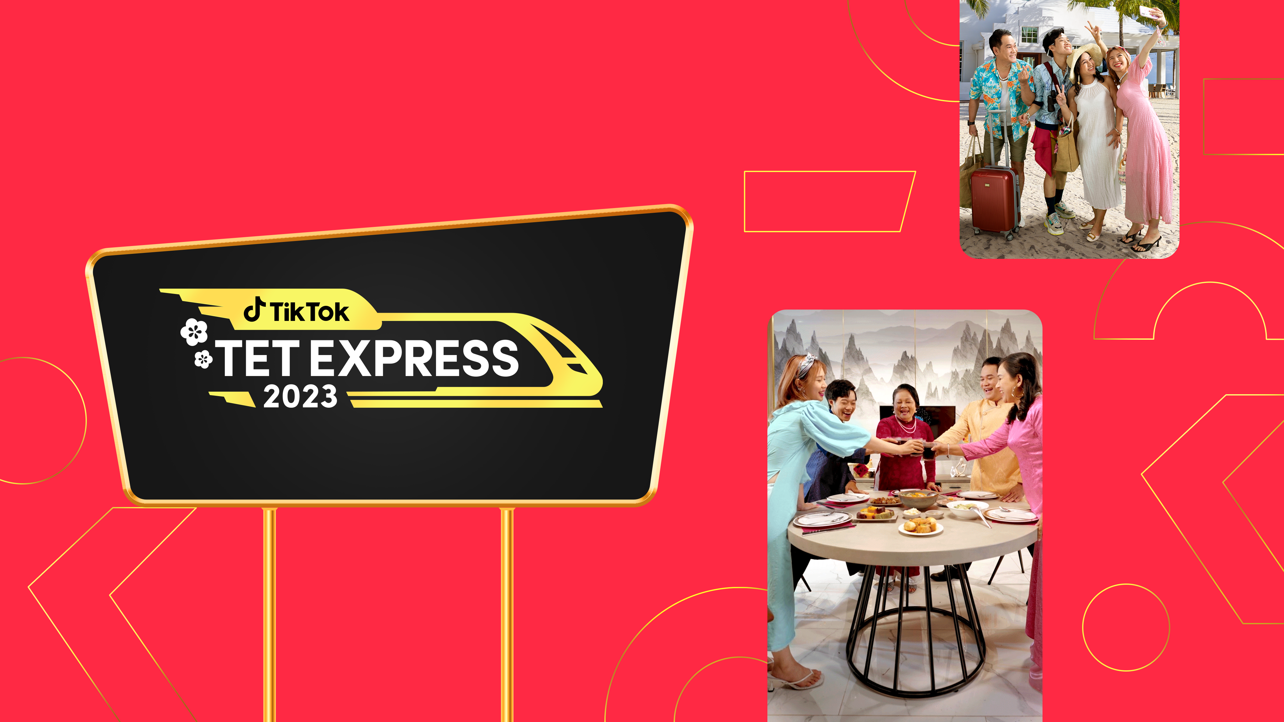 TikTok Tet Express 2023 KV
