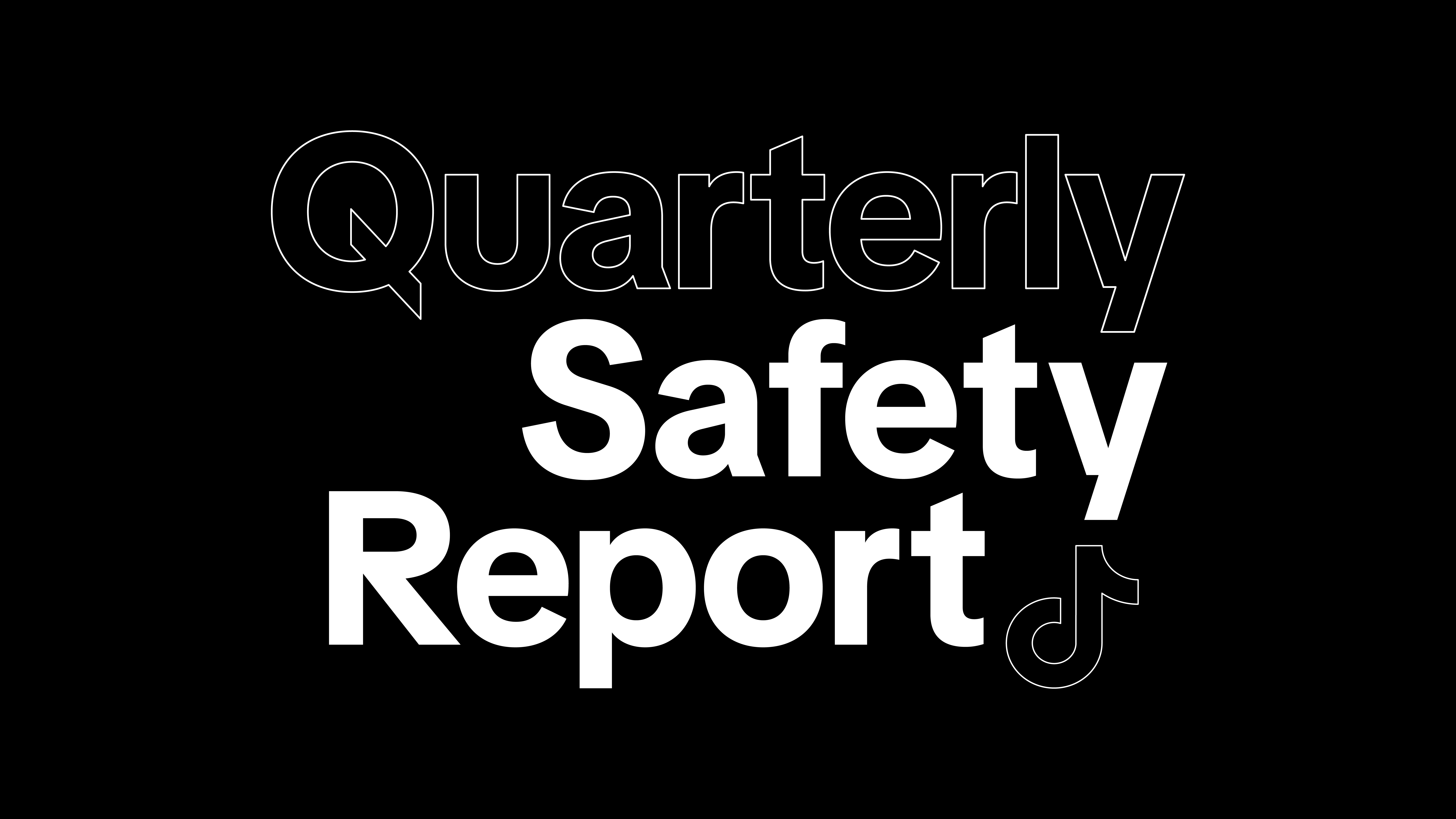 Quarterly Safety Report title