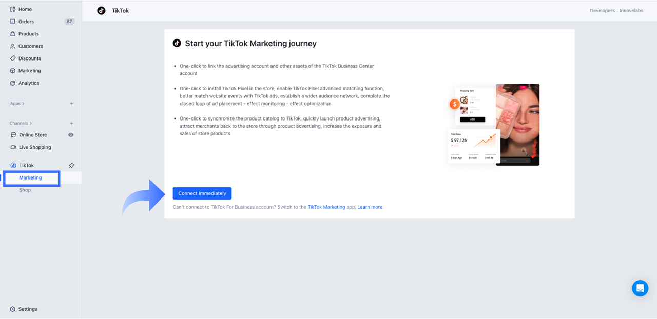 Shopline app install