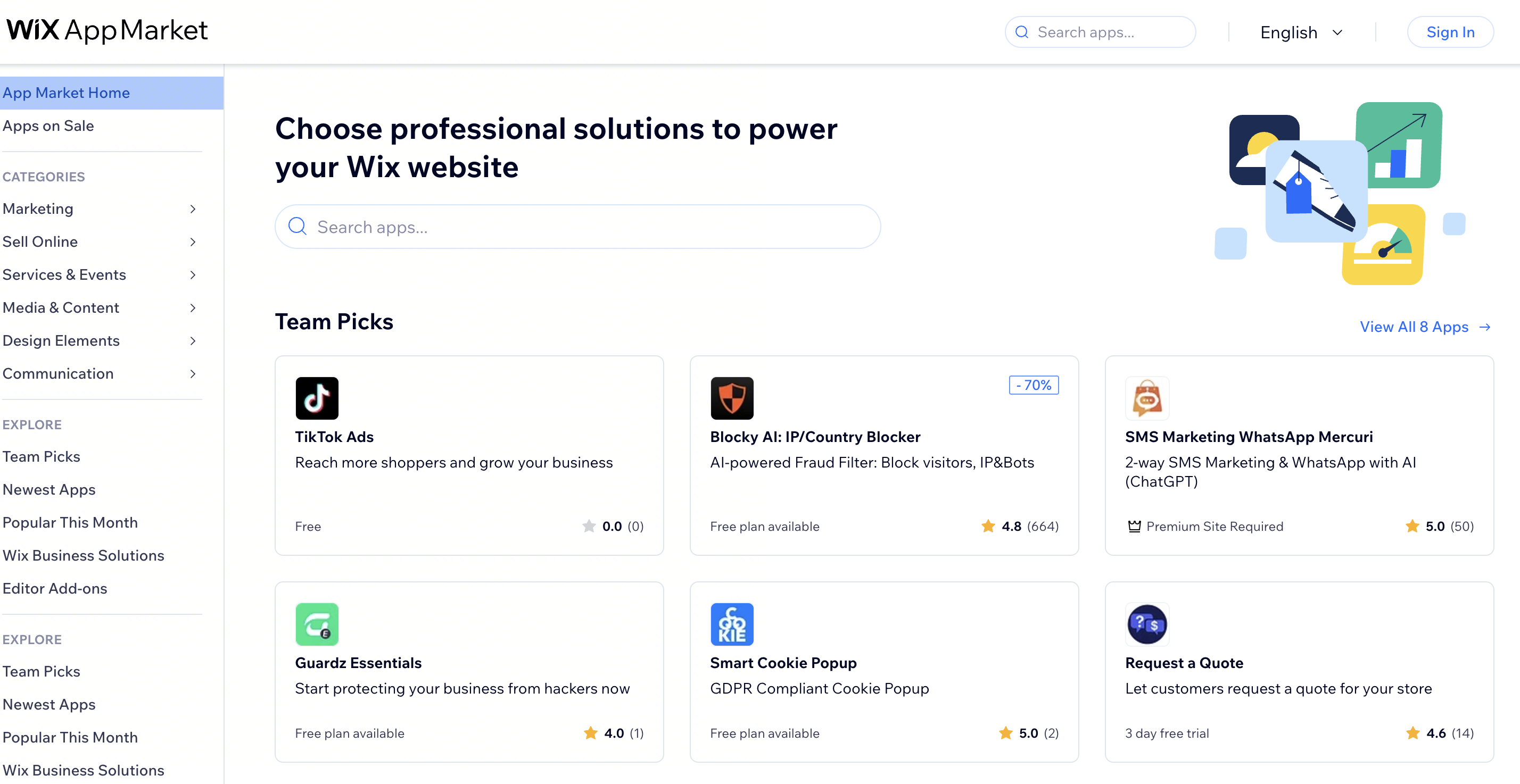 Wix campaigns portal