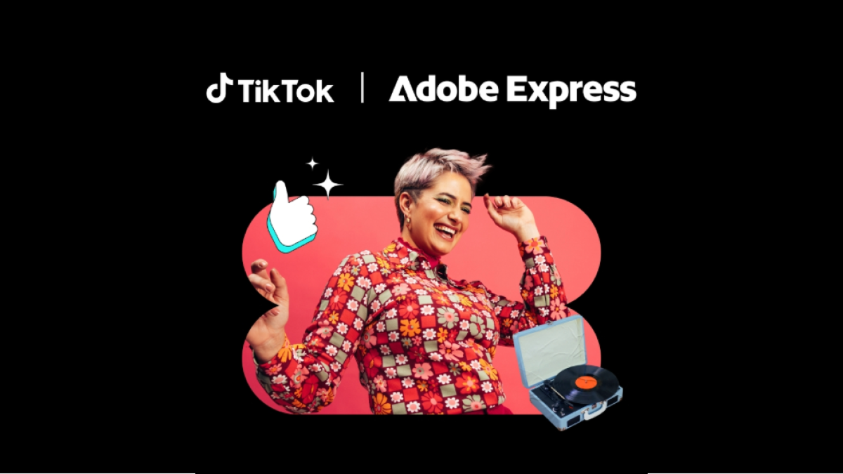 TikTok x Adobe Express