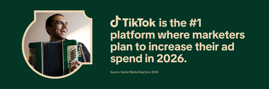 #1 platform for increase in ad spend for 2026
