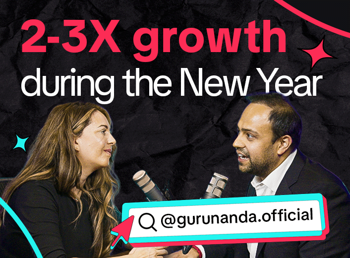 GuruNanda’s New Year win on TikTok for Business