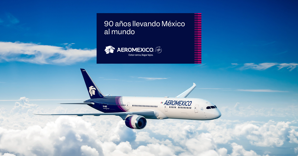 Aeroméxico 90 Aniversario