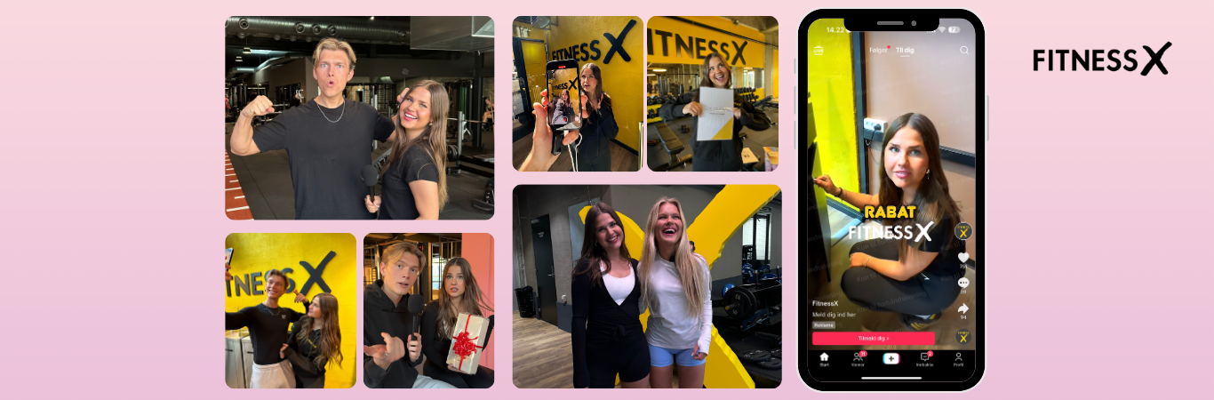 FitnessX X Naturlig Branding ​TikTok SMB Case Study