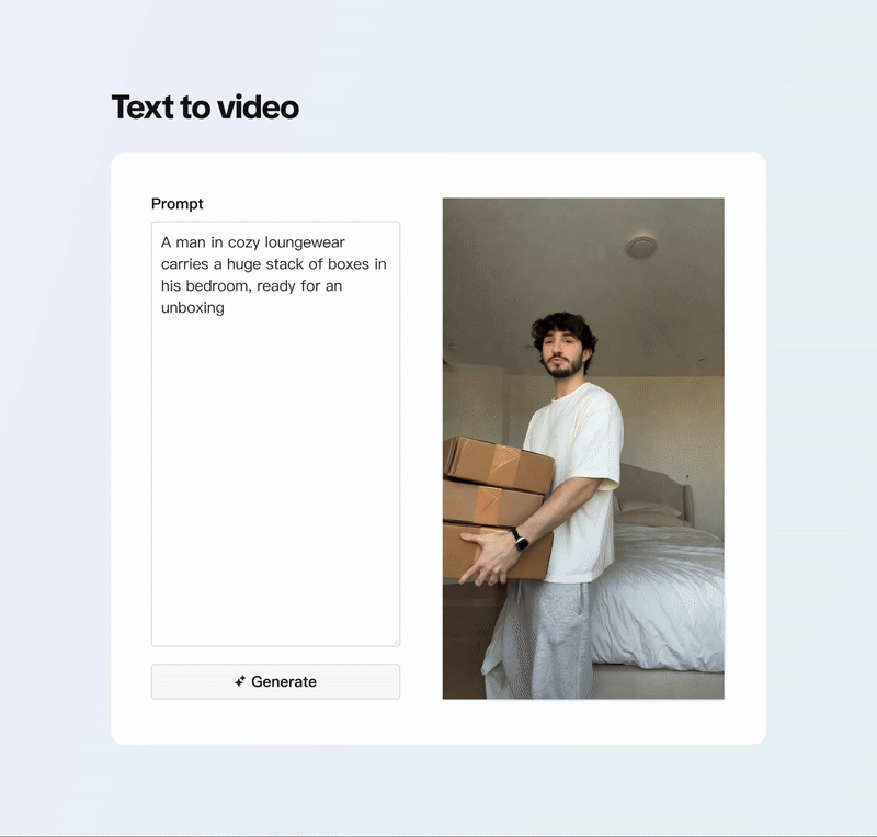Text to Video