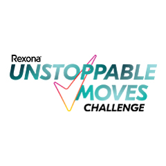 Rexona Unstoppable Moves Challenge Logo