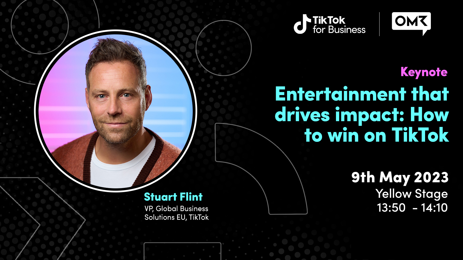 EventCard TikTok OMR Keynote Flinty