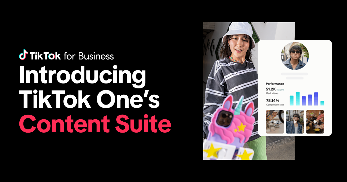 TikTok One Content Suite