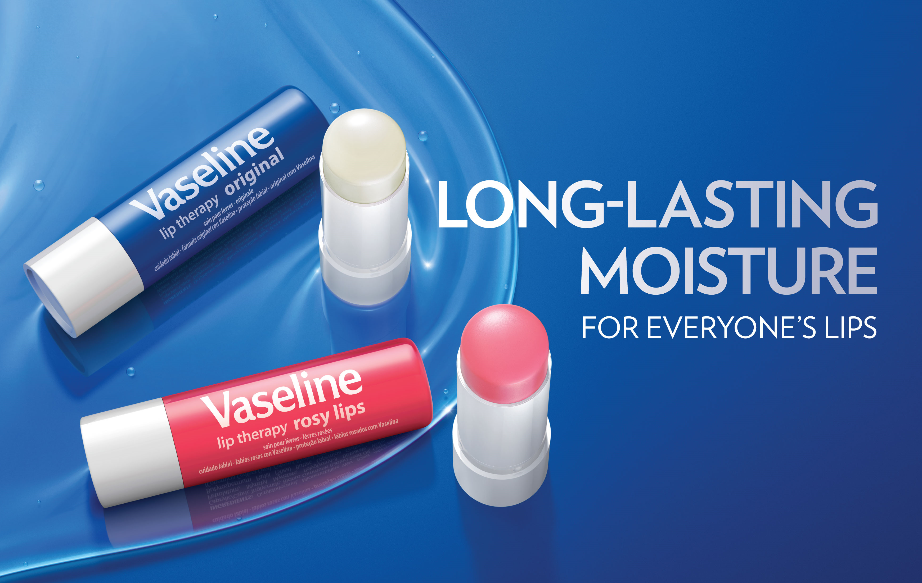 Unilever Vaseline Lip Campaign Banner