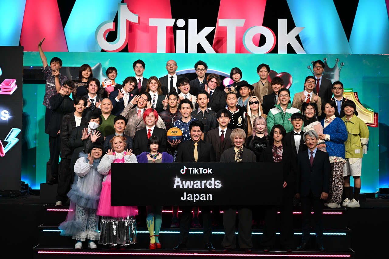 「TikTok Awards Japan」2024の受賞者が決定。Creator of the Yearは「SATOYU(^↓^)OHIOBOSS」に